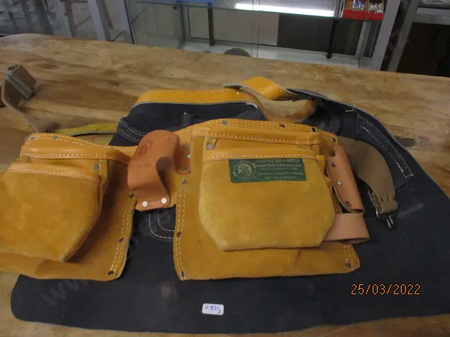 2 Leather Tool Belts Image 1++