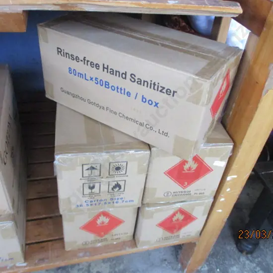 5 Boxes Hand San