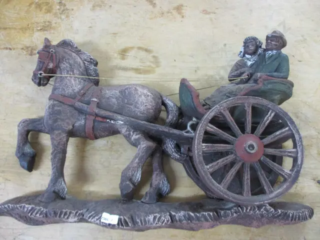 Plaque "Horse and Cart" Image 1++