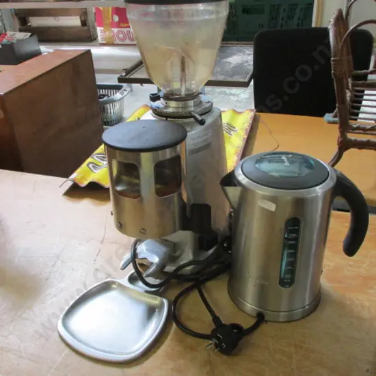 Coffee Grinder and Jug