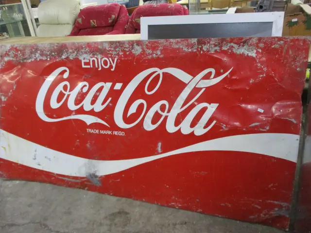 Large Coke Sign Image 1++