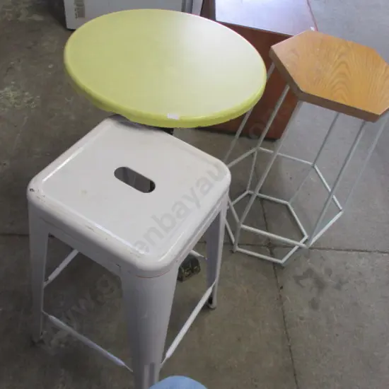 Table and 2 Stools