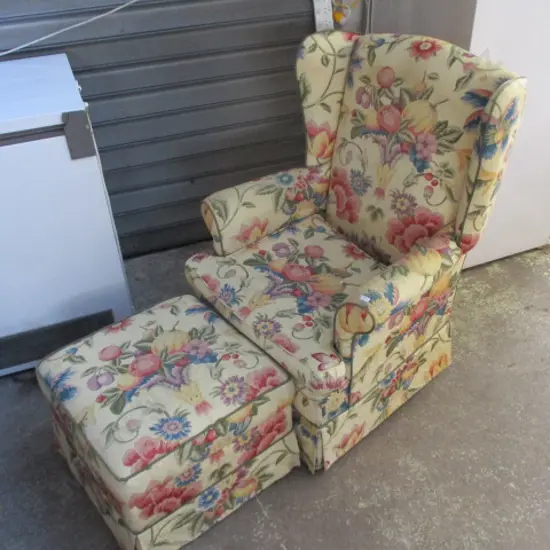 Chair and Ottoman