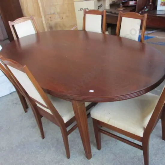 Table and  6 Chairs