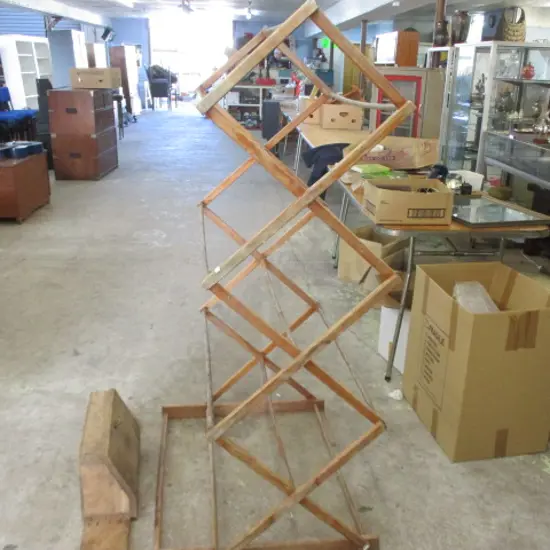 Clothes Rack and Peg Box