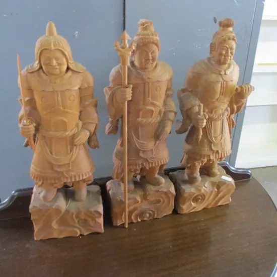 Carved Warriors