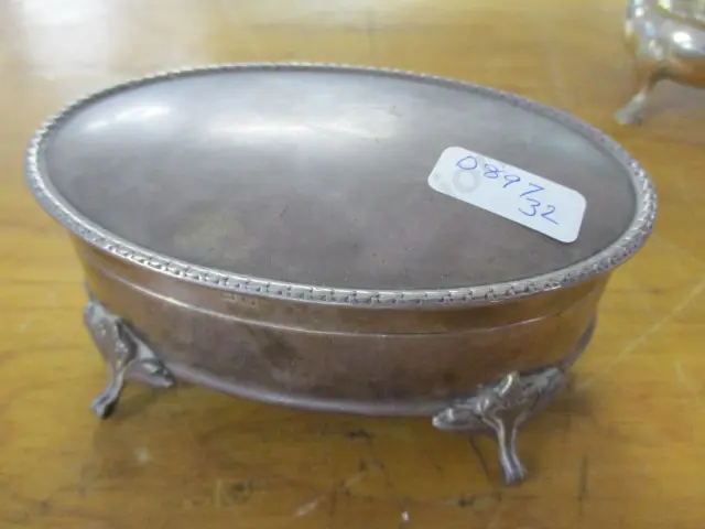 Silver Trinket Pot (af) Image 1++