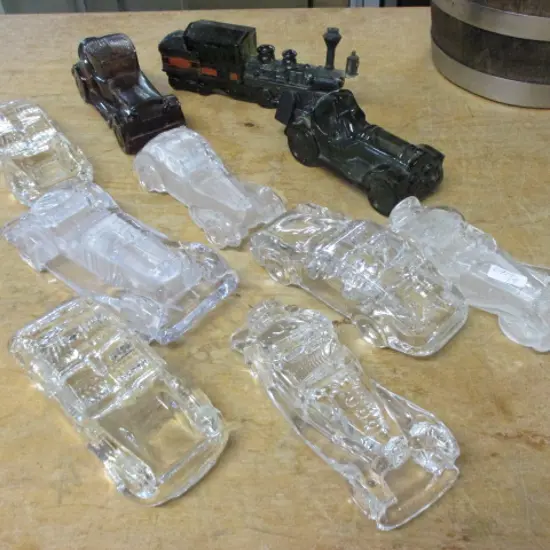 Collection Glass Cars
