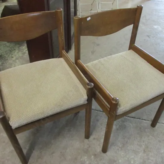 Pr Mid Century Chairs