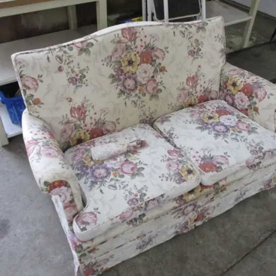Floral Couch