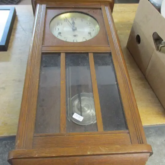 Oak Wall Clock