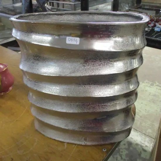 Large Metallic Vase