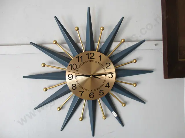 Sun Burst Clock Image 1++