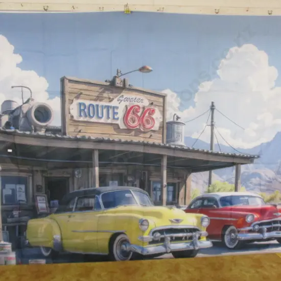 Large Hot Rod Banner