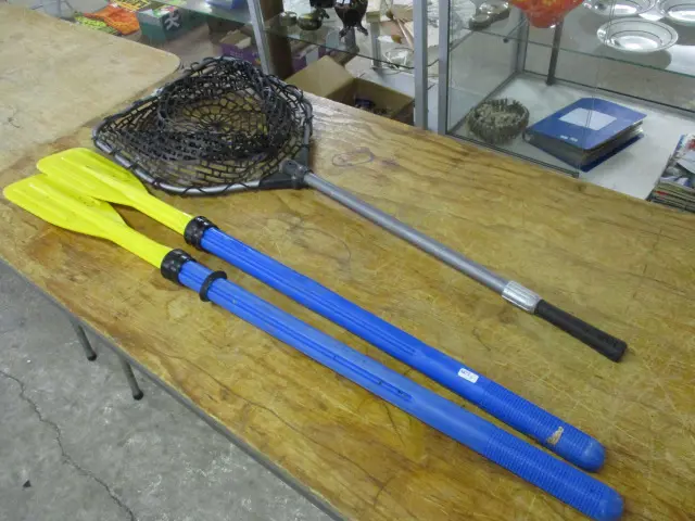 Oars and Net Image 1++