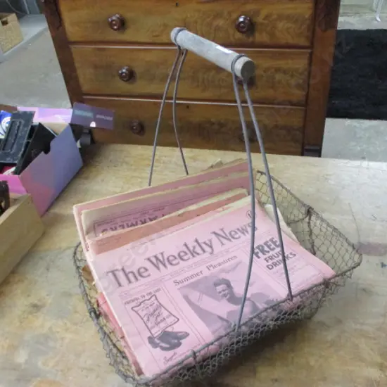 Basket & Mags