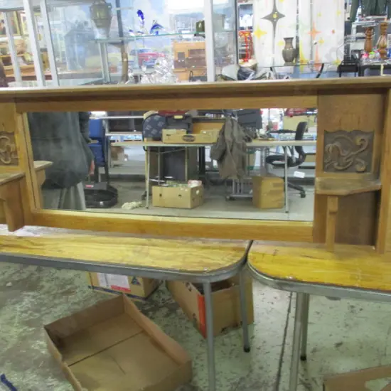 Overmantle Mirror