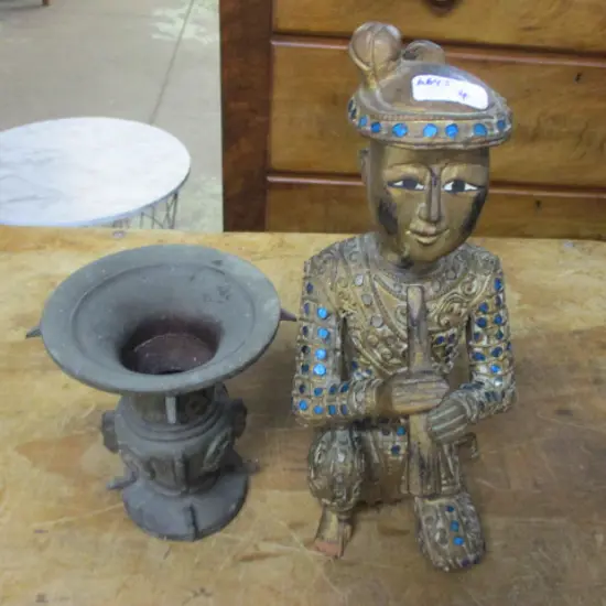 Figure & Bronze