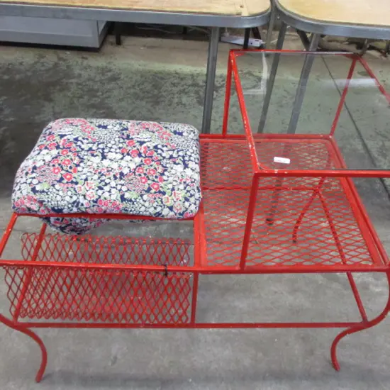 Retro Phone Table