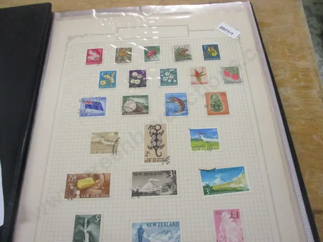 Nz Stamp Album Image 1++