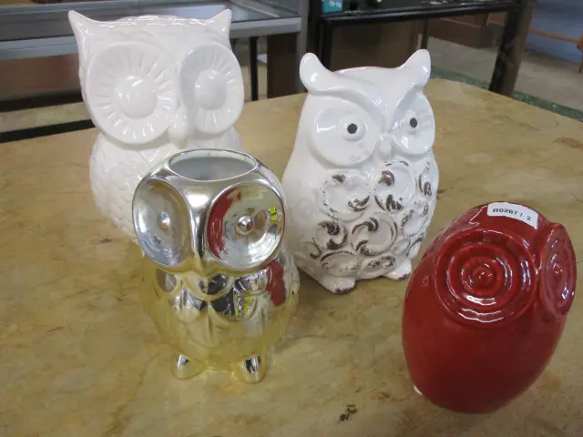 Ceramic Owls Image 1++