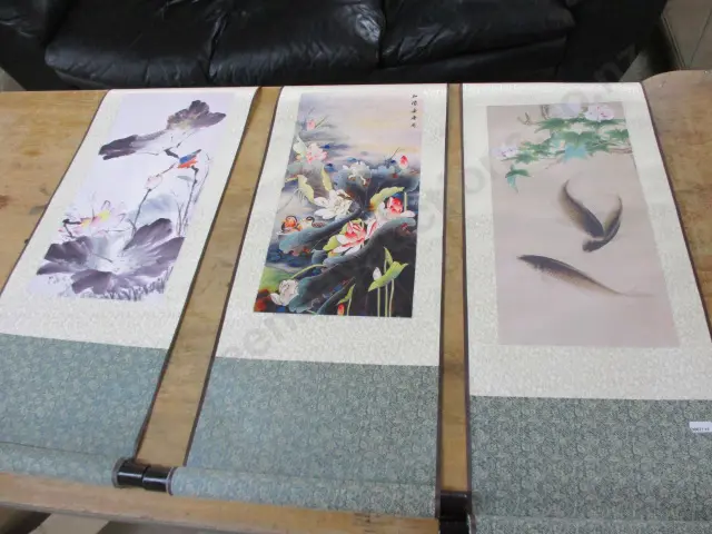 3 Silk Scrolls Image 1++