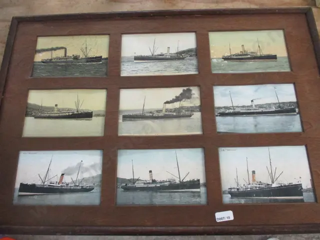 Framed Shipping Post Cards Image 1++