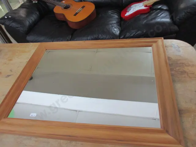 Rimu Framed Mirror Image 1++