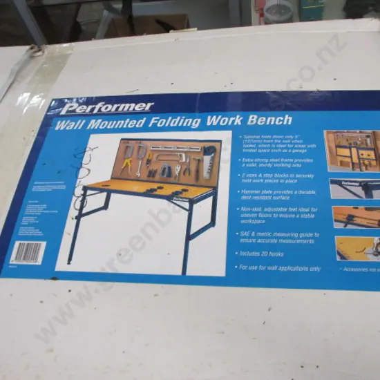Wall Mounted Bench 