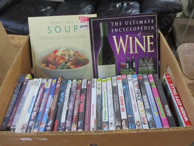 Dvds and Books Image 1++