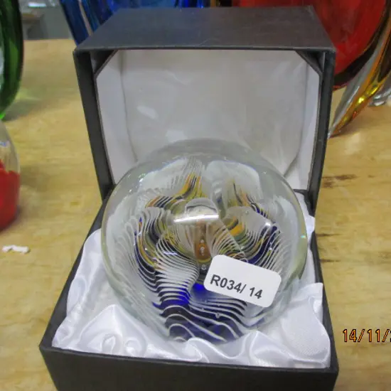 Art Glass Paperweight