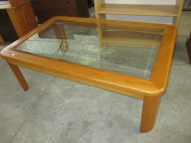 Glass Top Coffee Table Image 1++