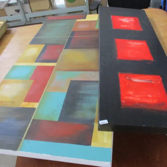 2 Acrylic Paintings