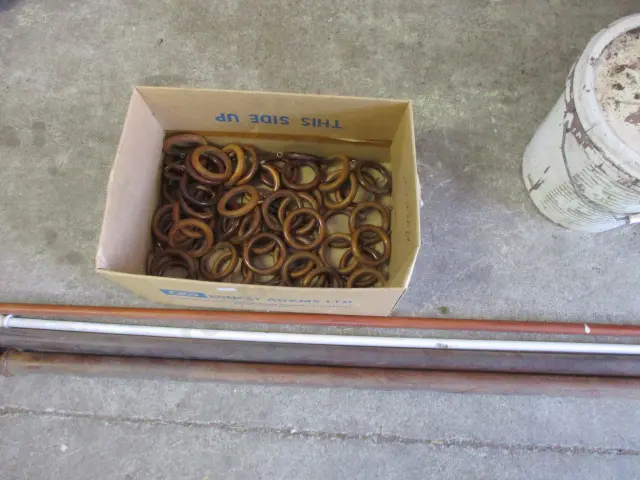 Curtain Rings and Rods Image 1++