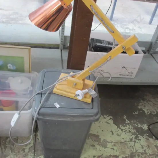 Lamp and Bin