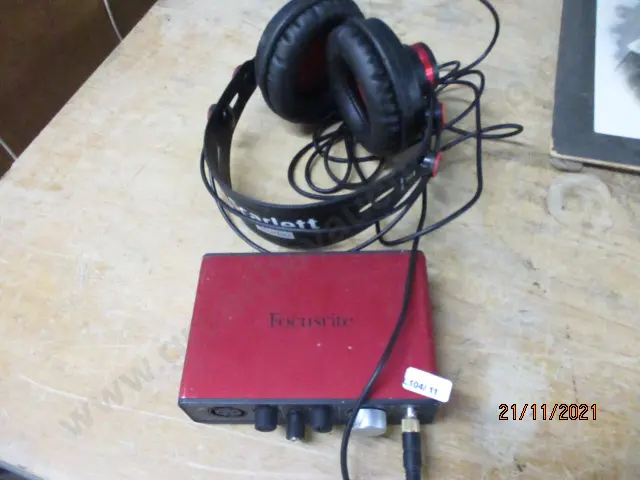 Speaker Controller and Headphones Image 1++