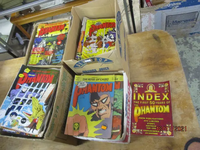 Approx 300 Phantom Comics and Index Image 1++