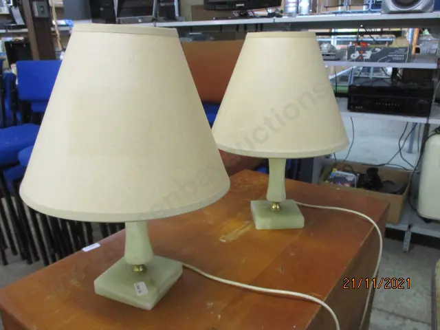 Pr Alabaster Lamps Image 1++