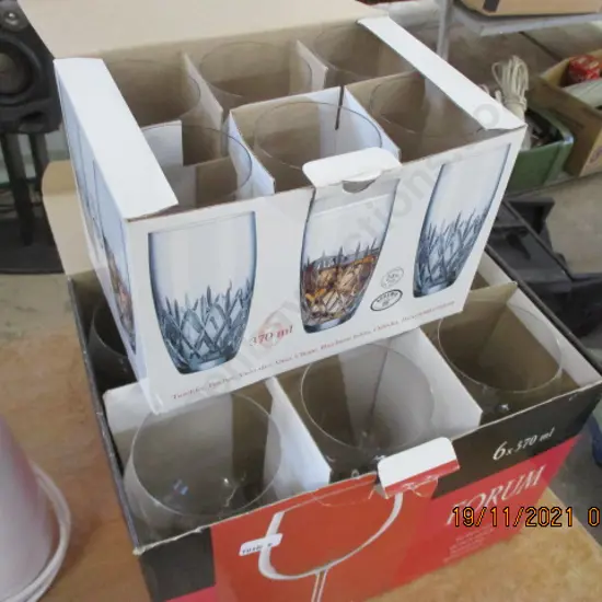 2 Boxes Glasses