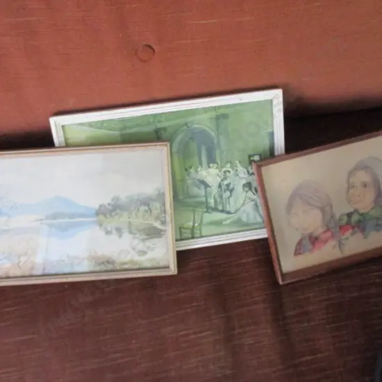 3 Vintage Prints