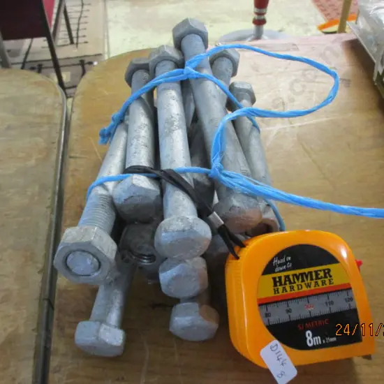 Tapes and Bolts