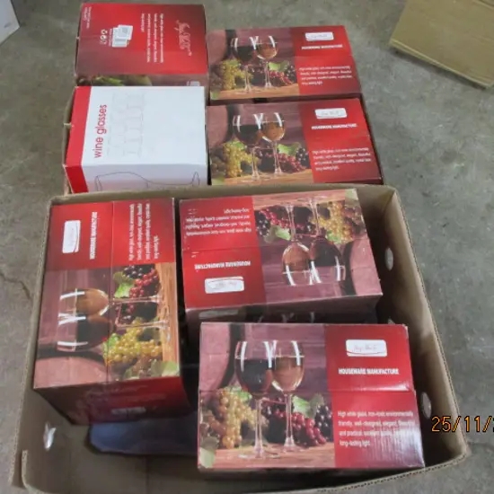 2 Boxes Glasses