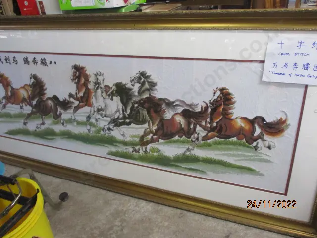 Cross Stitch Horses Image 1++