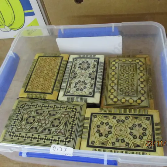 Inlaid Boxes