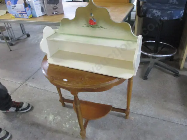 Side Table and Shelf Image 1++