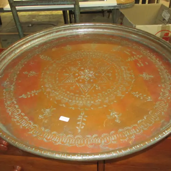 Large Brass Tray