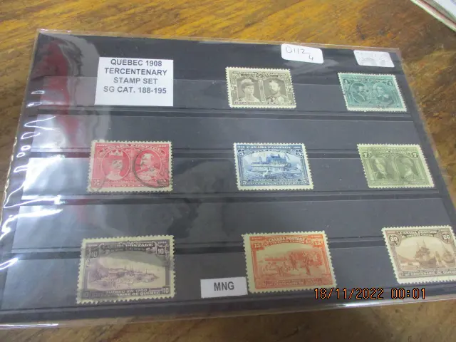 Stamps Quebec Image 1++