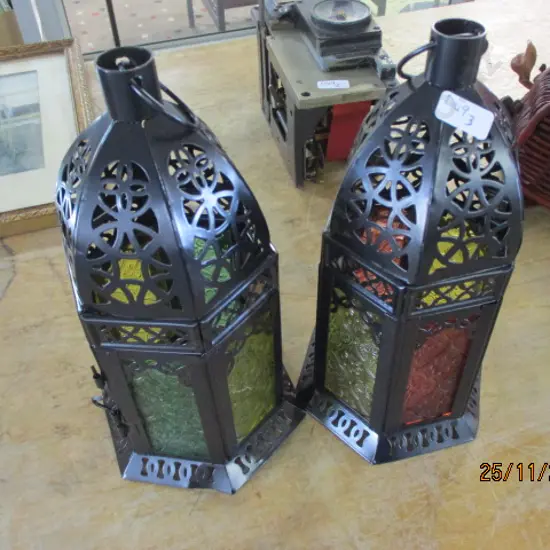 2 Candle Lanterns