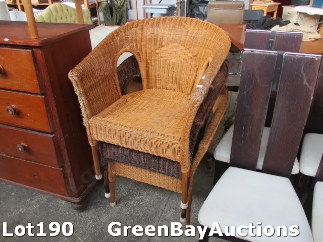 3 Cane Chairs Image 1++