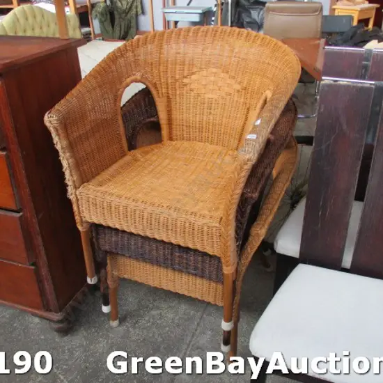 3 Cane Chairs